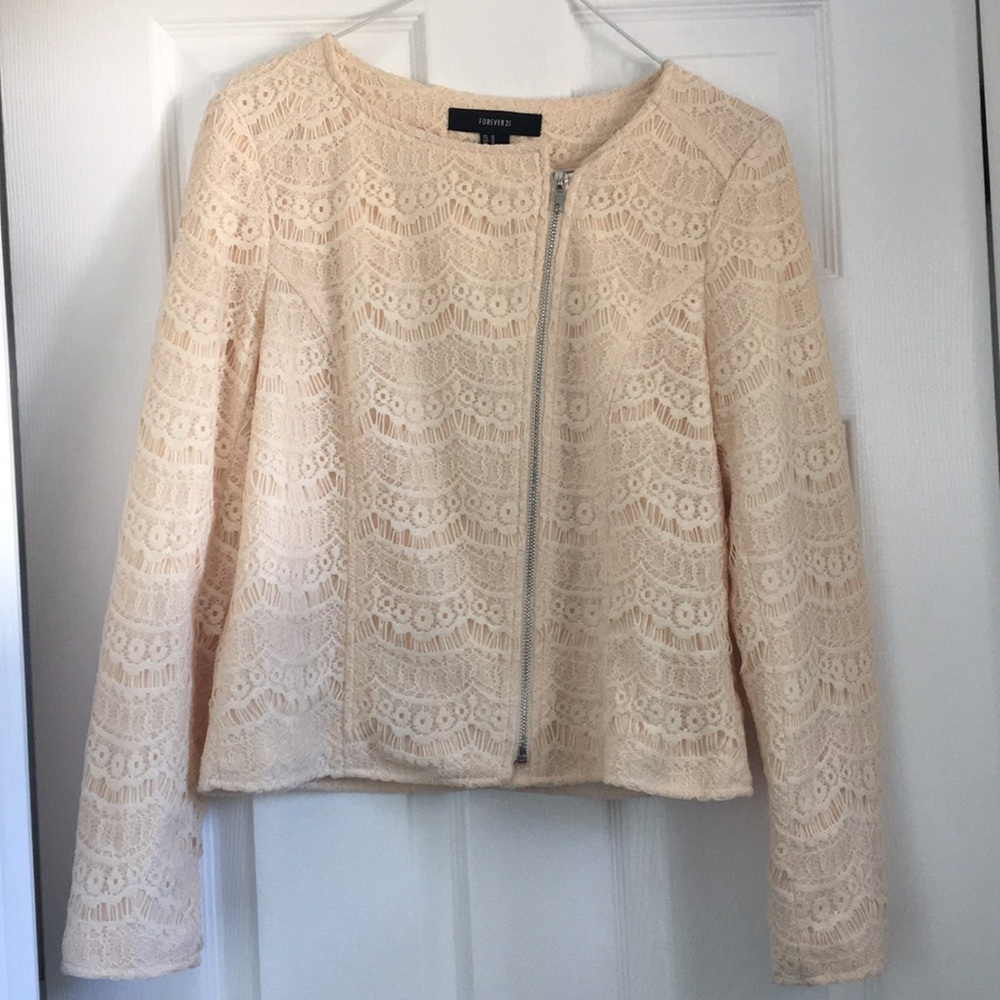 PINK BLUSH MOTOR JACKET